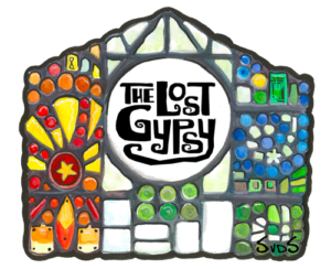 The Lost Gypsy Stained Glass Window